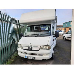 Elddis Firestorm 130 4 berth motorhome 4 belted seats Low Mileage 40082 NX07 CDE  2007 £19995.00