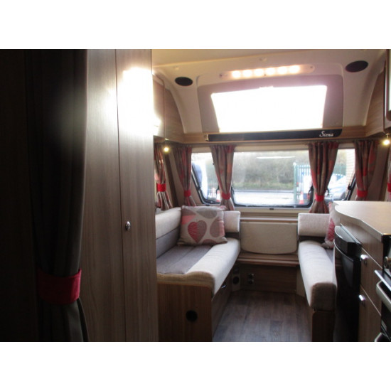 SWIFT SPRITE SIENNA 4 TOURING CARAVAN 4 BERTH £14295.00 2017