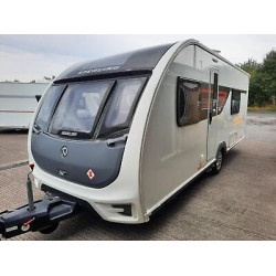 Sterling Eccles 565 4 berth touring caravan 2016 Fixed single beds £13995.00