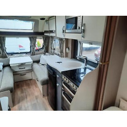 Sterling Eccles 565 4 berth touring caravan 2016 Fixed single beds £13995.00